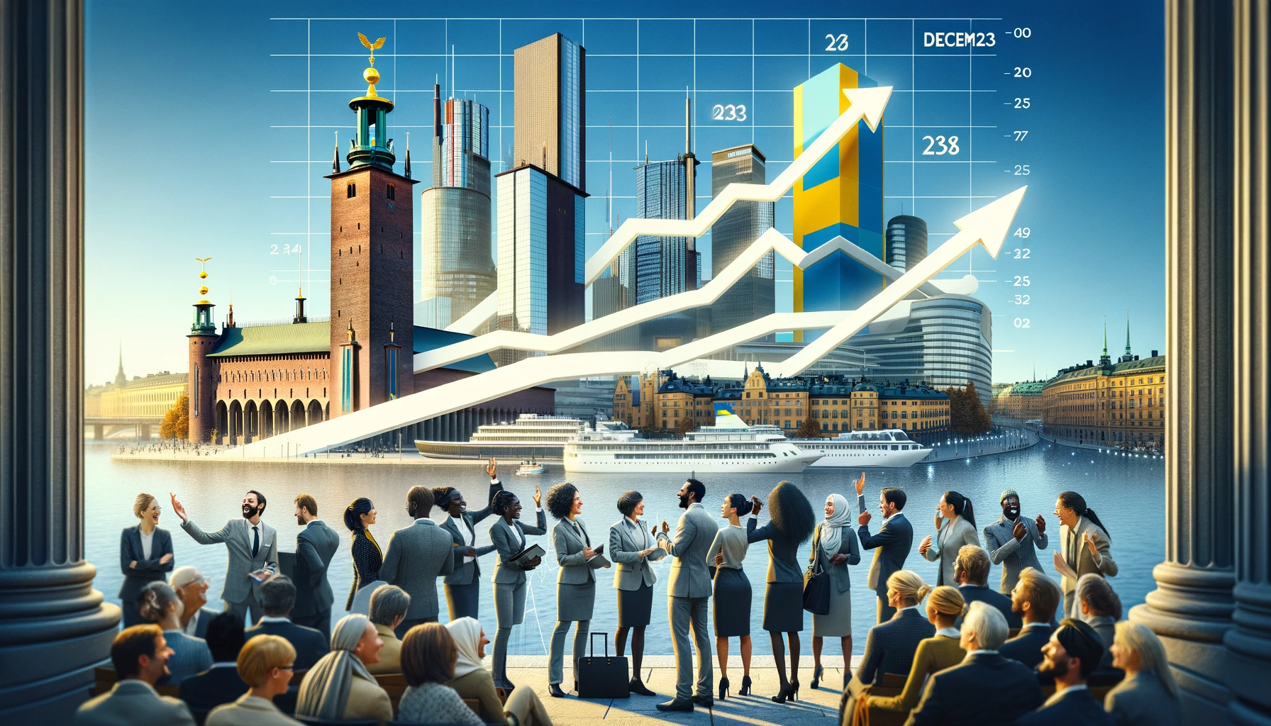 svenska konsumenter och deras förtroende ökar för framtiden