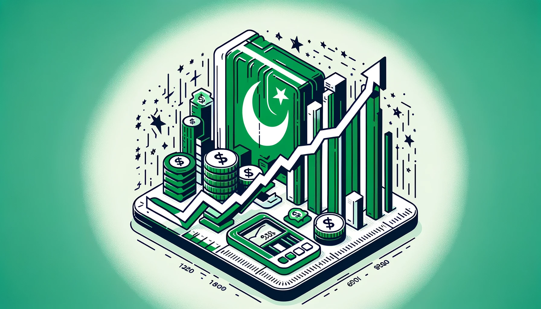 Pakistans ekonomi är påväg ner med tanke på inflationen