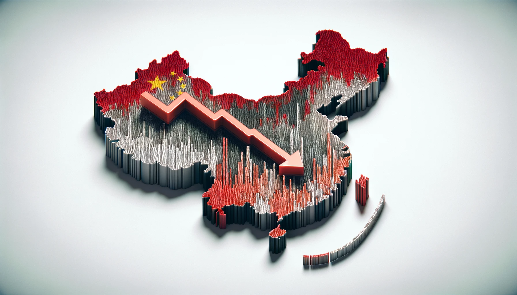 Kinas försäljning går ner