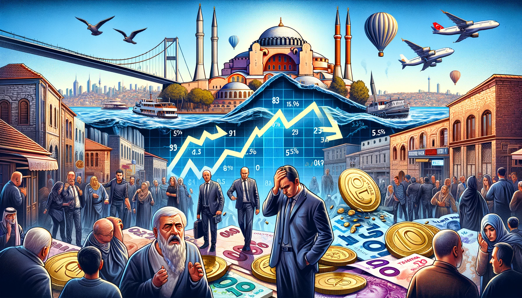 Turkiets inflation rusar