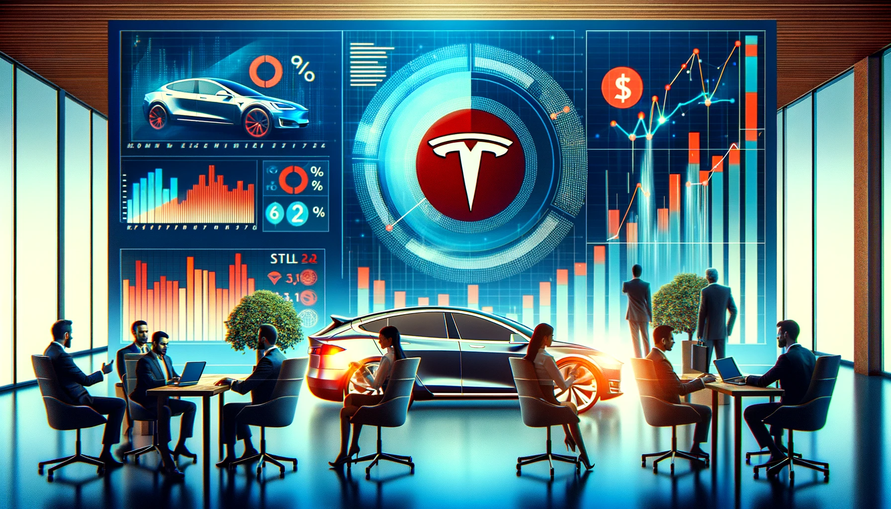 Tesla Q4 rapport - något lägre vinst än väntat